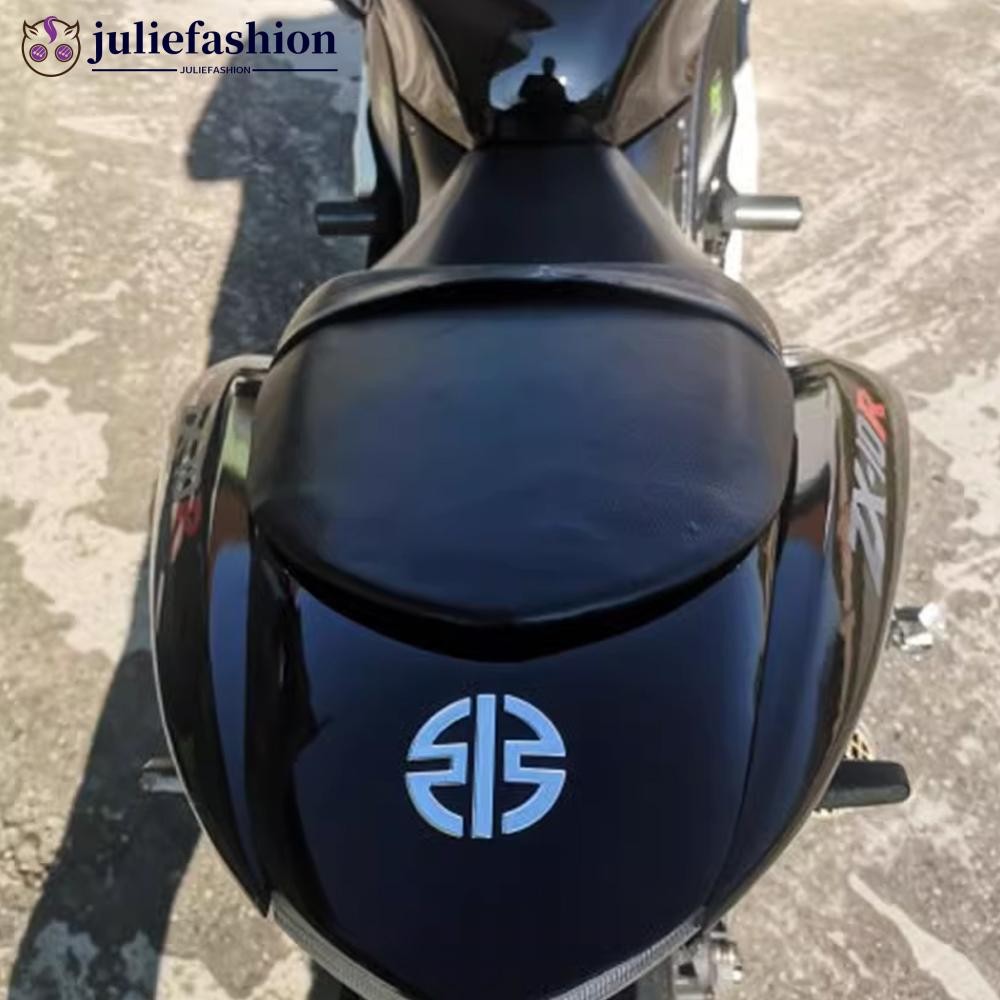 JULIEFASHION 2 ชิ้น 3D สติกเกอร์รถจักรยานยนต์ Fairing Decals ตราสัญลักษณ์ถังโลโก้สําหรับ Kawasaki NI