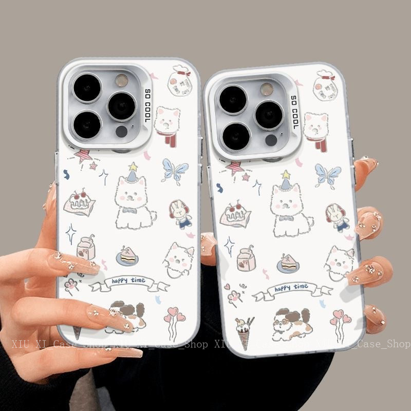 💝เข้ากันได้กับ iPhone16 Pro Max iPhone15 Pro Max iPhone 13 iPhone11 X XS XR 7p8p เคสโทรศัพท์เคสนุ่มน