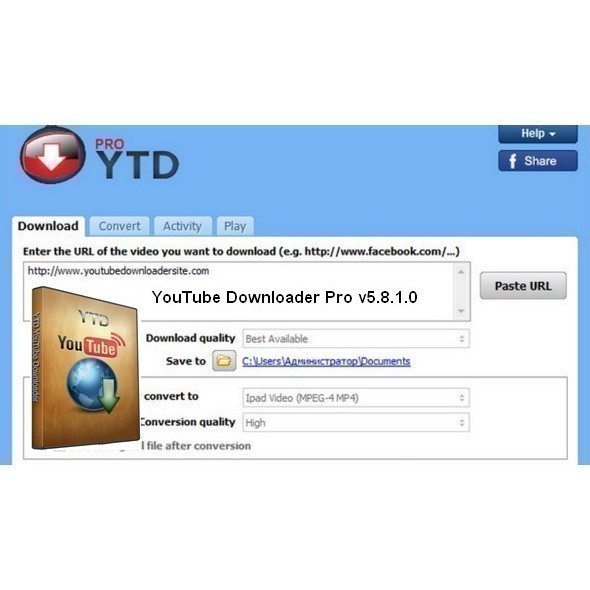 YTD Video Downloader Pro 2023 โปรแกรมโหลด Youtube [ตัวเต็ม][ถาวร] ส่งฟรี 🔥