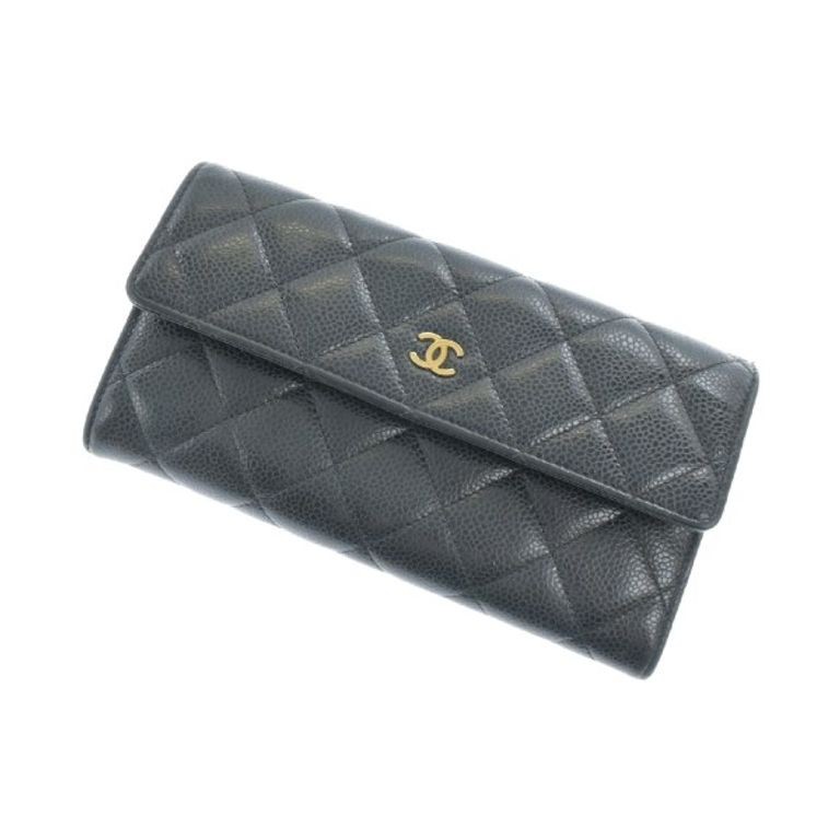 CHANEL Wallet Coin Case Black Women Direct from Japan Secondhand