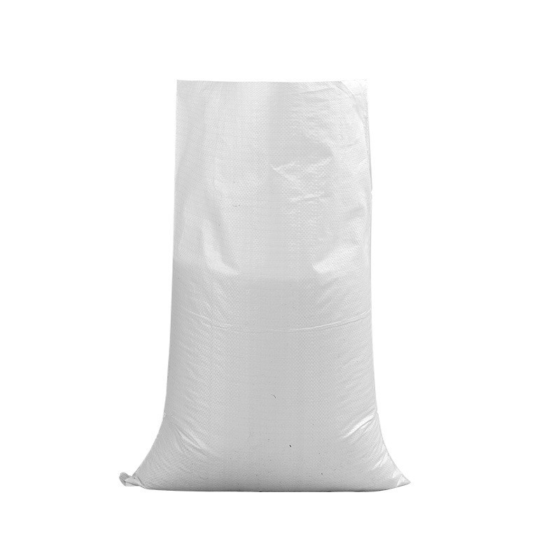 White plastic woven bags wholesale thickened fertilizer feed snakeskin bags express logistics woven 