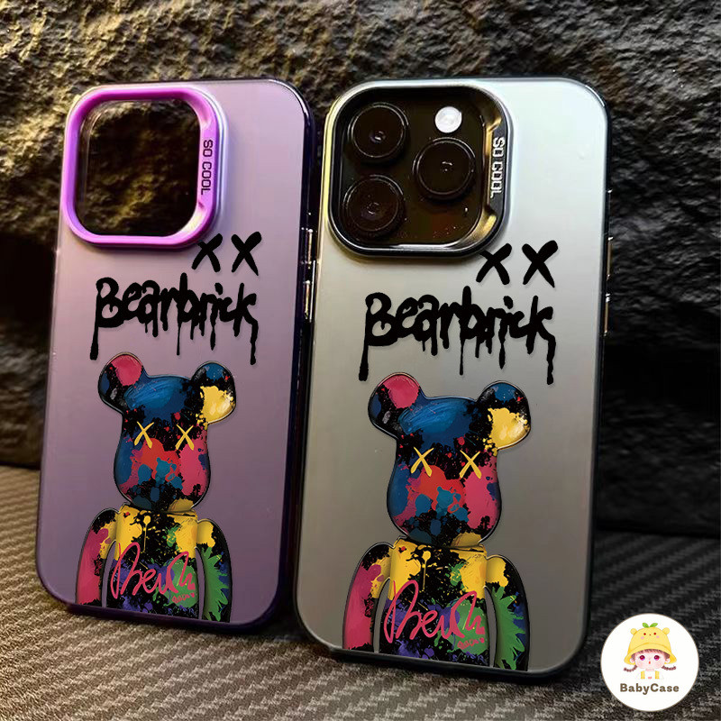 อินเทรนด์เท่สุดเท่ตัวอักษรอิฐตัวอักษรอ่อนนุ่ม เคสiPhone 11 16 13 15 14 12 Pro Max 7 16 8 14 15 Plus XR X XS Max SE 2020