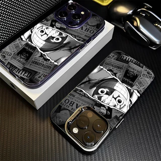 🔥COD🔥วันพีช เคส IPhone 11 12 13 14 15 16 Pro MAX 14 15 16 Plus XR XSmax X 7PLUS เคสโทรศัพท์แฟชั่นอนิเมะผู้ครอบงำ