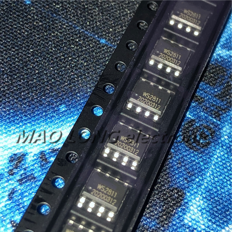 100 ชิ้น/ล็อต WS2811S SOP-8 WS2811 SOP 2811 LED driver ชิป NES ในสต็อก
