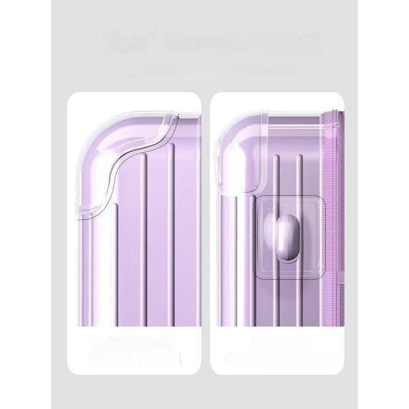 เข้ากันได้กับ Essential Trunk Plus ฝาครอบป้องกันกระเป๋าเดินทางกีฬาใส 33 นิ้วฝาครอบโปร่งใส rimowa Transparent Luggage Protective Cover