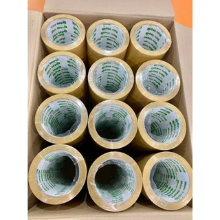 เทปกาว OPP เทปใส/น้ำตาล 2 นิ้ว ยกลัง 72 ม้วน ยาว 100 หลา หนา 40 ไมครอน เทปปิดกล่องพัสดุ ราคาส่ง ล็อต 123 ECO Tape