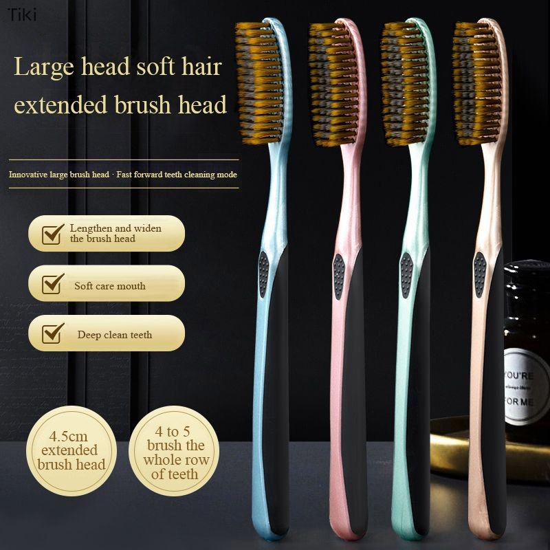 พร้อมส่ง แฟลชเซล ซื้อได้ แแปรงสีฟัน ผู้ใหญ่ นุ่มมาก เส้นใยเส้น พร้อมที่ทำความสะอาดลิ้น และกระบอกเก็บแปรง
