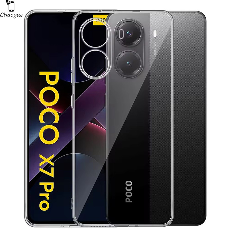เคสโทรศัพท์มือถือแบบใส กันกระแทก สําหรับ Xiaomi POCO M7 M6 Plus M5 M5s M4 M3 X7 X6 Neo X5 X4 X3 NFC 
