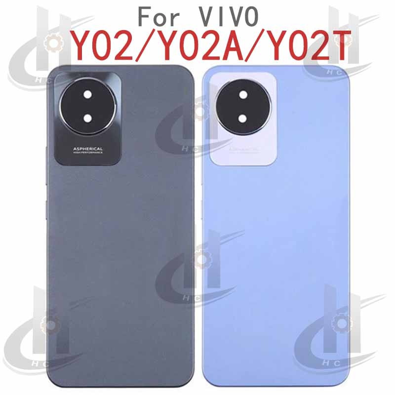 สําหรับ VIVO Y02 / Y02A / Y02T / V2254 / V2252 / V2234 ฝาหลังแบตเตอรี่ที่อยู่อาศัยกรอบกลาง + ปุ่ม + กรอบด้านหน้า LCD + เลนส์กล้อง - รูปที่ 5