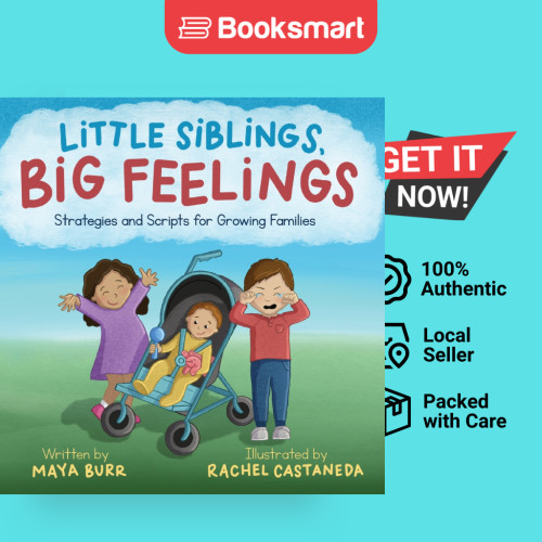 Little Siblings Big Feelings - ปกอ่อน - อังกฤษ - 9798218078980