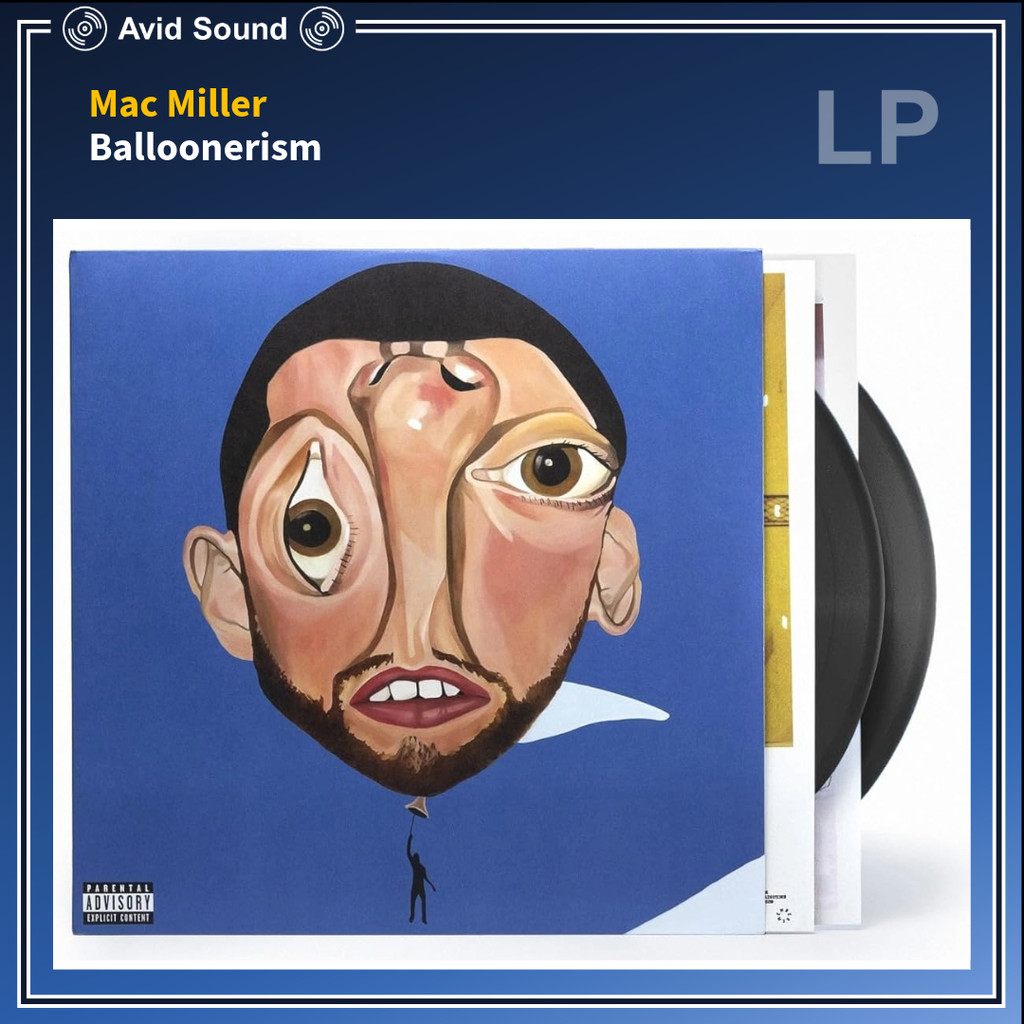 แผ่นเสียง Mac Miller Balloonerism ใหม่ ซีล Mac Miller Vinyl LP