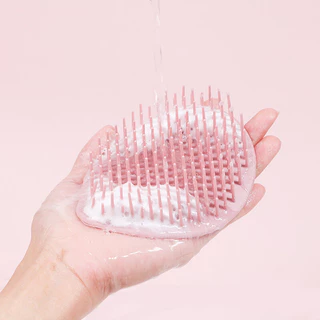 KVY Scalp Massage Shampoo Brush เควีวาย แปรงสระผมและนวดหนังศีรษะ (Blue/Pink)