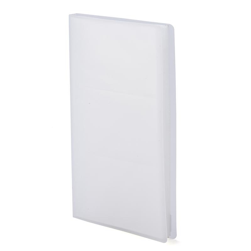 ME.STYLE สมุดเก็บนามบัตร รุ่น 9500-60PC ขนาด 11x19x0.9 ซม. (เก็บได้ 60 ใบ)