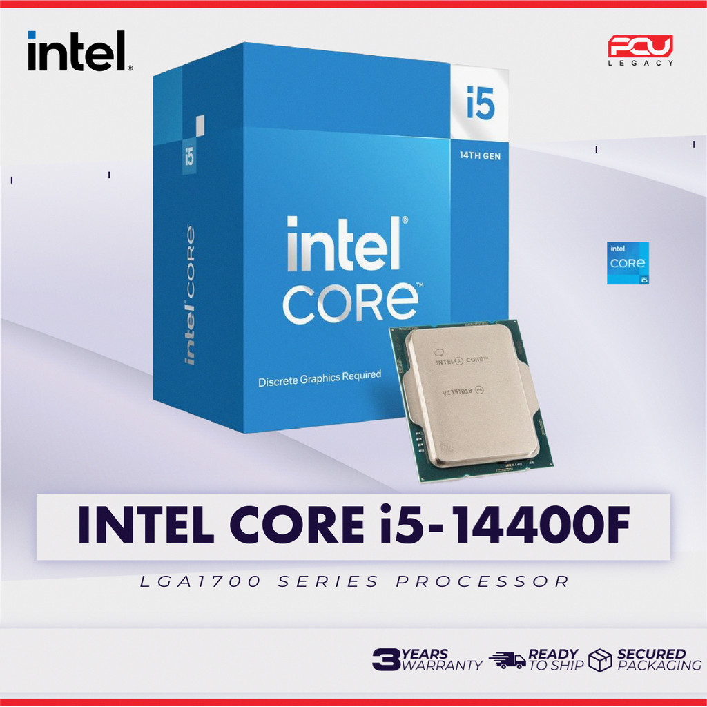 INTEL CORE I5-14400F LGA1700 PROCESSOR