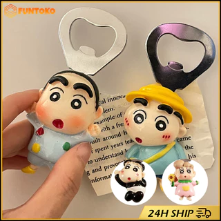 สินค้ามีคุณภาพ ที่เปิดขวดลายเครยอนแม่เหล็กติดตู้เย็น ที่เปิดโซดา แบบพกพา เปิดฝาขวด สําหรับบ้าน