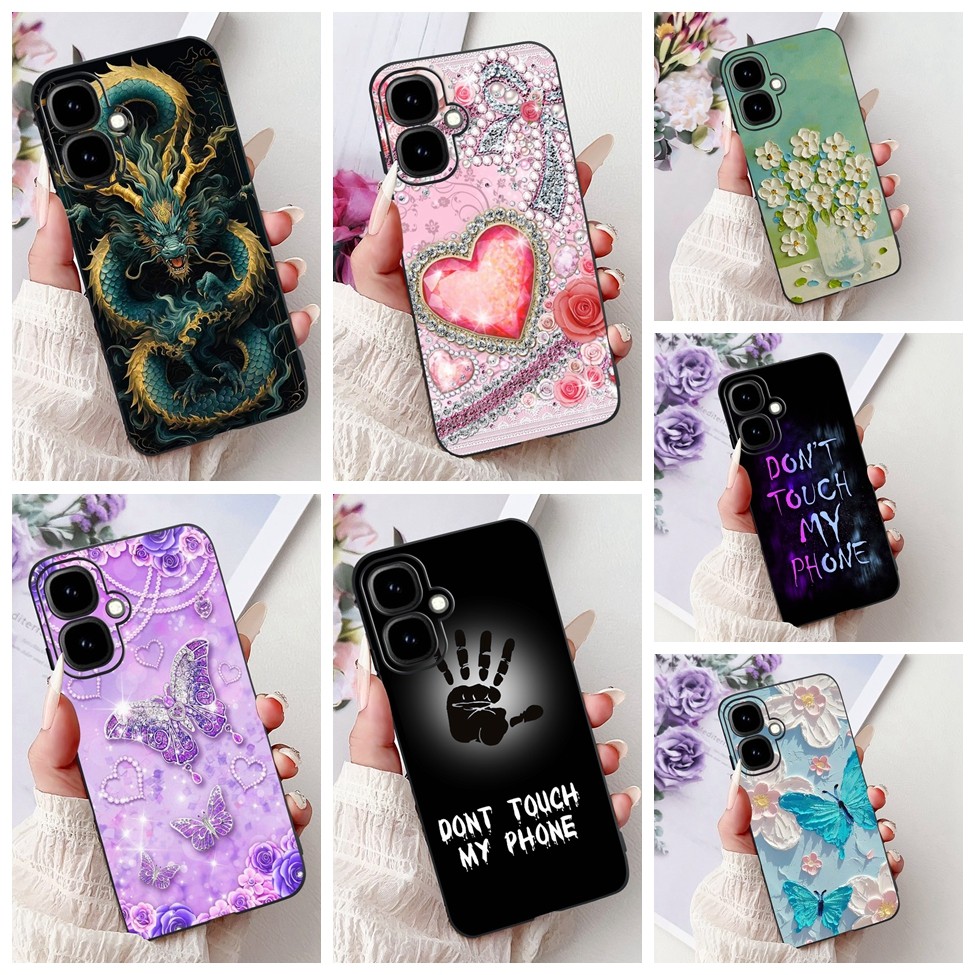 Infinix Smart 10 ฝาครอบ X6725 น่ารักการ์ตูนหรูหรา Cool ชายหญิงแฟชั่นผีเสื้อฝาครอบกันชน Infinix สมาร์ท 10 เคสโทรศัพท์