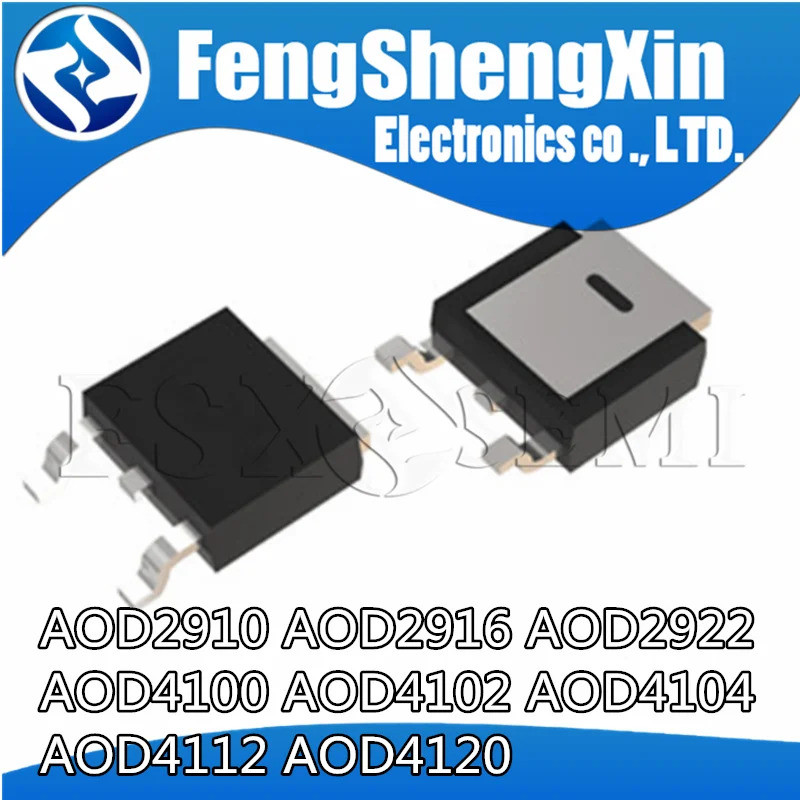 10 ชิ้น AOD2910 AOD2916 AOD2922 AOD4100 AOD4102 AOD4104 AOD4112 AOD4120 D2916 D2922 D4100 D410412 D4