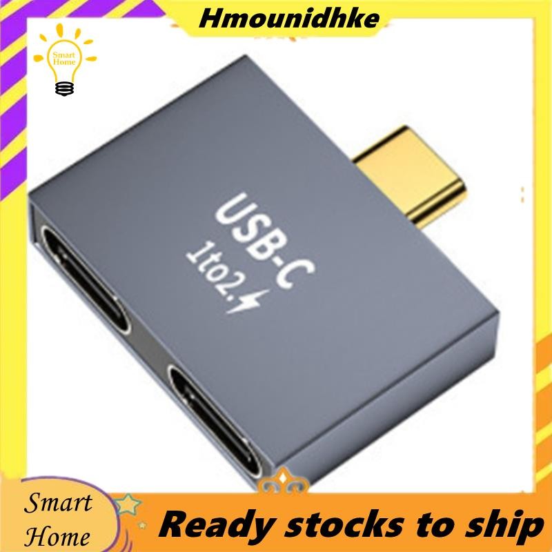 C Male to Double TYPE-C Female Converter C Male to Double TYPE-C Female Adapter Splitter