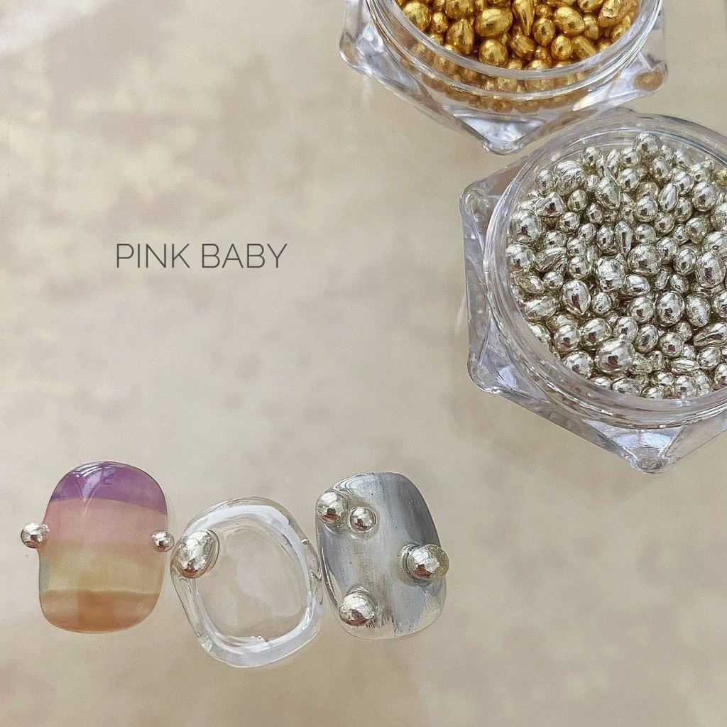 Pink Baby ins รอบรูปทรงพิเศษแบบชุบด้วยไฟฟ้าฝ้าสามมิติที่ใช้กันทั่วไป