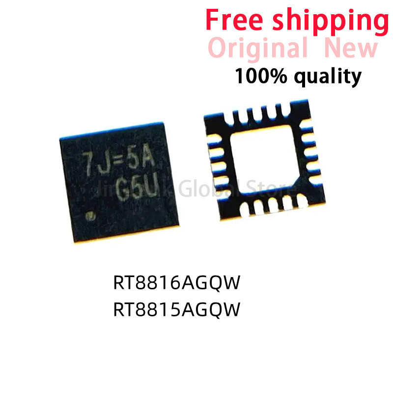 (2-5ชิ้น) 100% ใหม่ RT8816A RT8816AGQW RT8816BQW ( 7J=5A 7J=.. ) RT8815A RT8815AGQW ( 5U=1K 5U=...) 