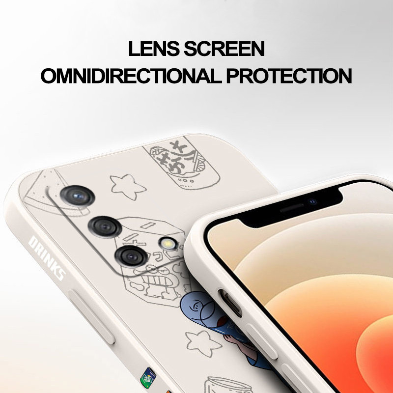 เคส Oppo A74 4G A95 tpu ฟรีเชือกเส้นเล็กแฟชั่นเคสโทรศัพท์แบบนิ่ม KCXX ราคา ถูกที่สุด ดีลบีเคเค แกลเลอรีภาพที่ 8