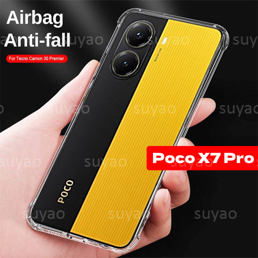 สําหรับ Xiaomi Poco X8 Pro Max ProMax X7 Pro X7Pro 2026 เคสโทรศัพท์ใสปลอก PocoX8ProMax PocoX7 PocoX7