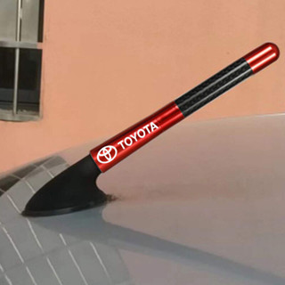 1pcs Universal 12 ซม.คาร์บอนไฟเบอร์รถวิทยุเสาอากาศสําหรับ To…