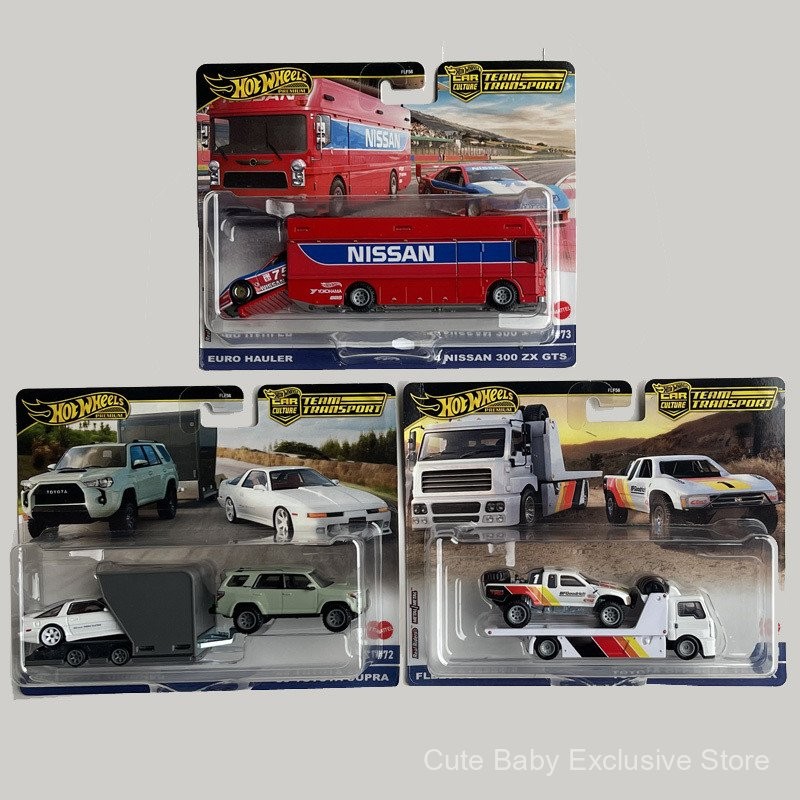 Hot Wheels Culture Series flf56 Nissan Toyota Speedmaster รุ่นรถขนส่ง