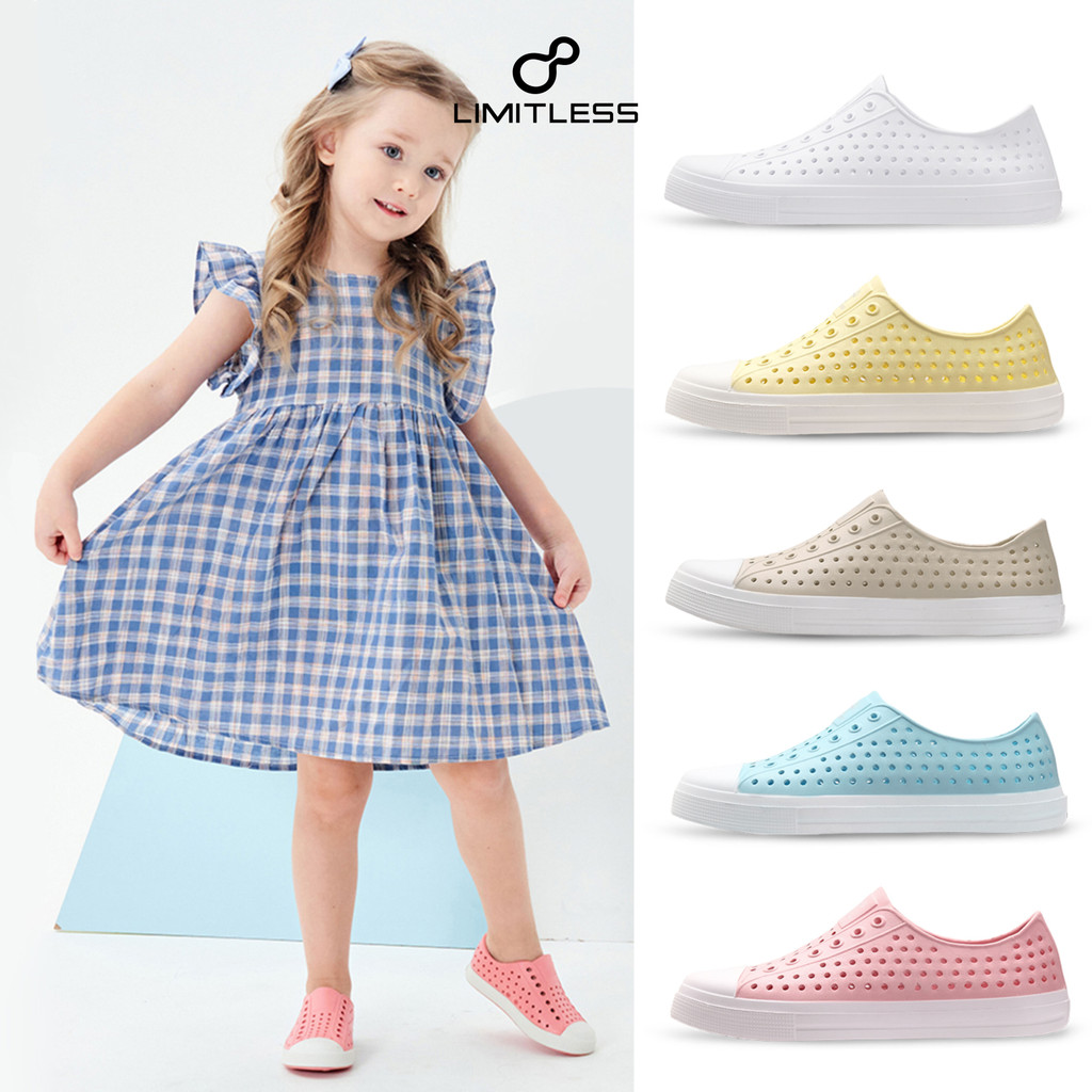 Lloud เด็ก Slop Eva รองเท้าน้ําหนักเบาสบาย Anti Slip ล่าสุดแฟชั่นกลางแจ้ง Casual Slip บนรองเท้าผ้าใบ