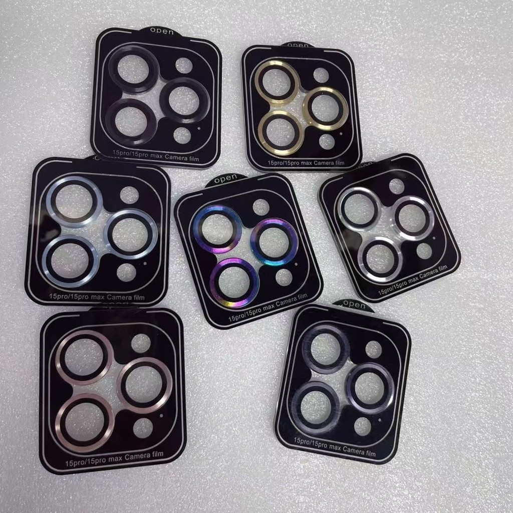 ฟิล์มกล้องสำหรับ iPhone 17 Air 16 13 11 12 14 15 Pro Max Plus 12/13 Mini ฟิล์มหลัง ฟิล์มกระจก กล้องด้านหลัง เลนส์กล้อง