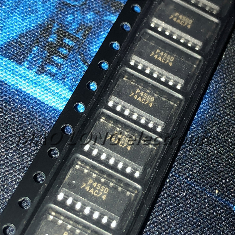 10 ชิ้น/ล็อต 74AC74SCX SOP-14 74AC74 74AC74SC SOP14 SOP ในสต็อกของแท้ 3.9 มม.logic IC