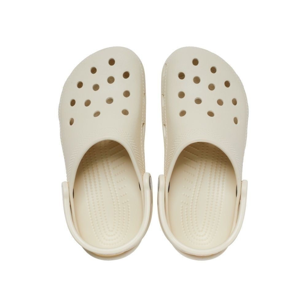 CROCS รองเท้าลำลองผู้ใหญ่ CLASSIC CLOG รุ่น 10001100 - WHITE/BONE