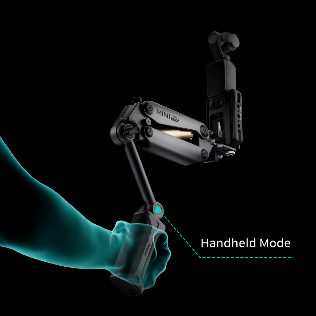 Tilta HDA-T15 Hydra Alien Mini รถ Shock Absorbing Arm รถยิงถ้วยดูดไฟฟ้าสําหรับ DJI Pocket 3 สําหรับ insta360 X3 X4 - รูปที่ 3