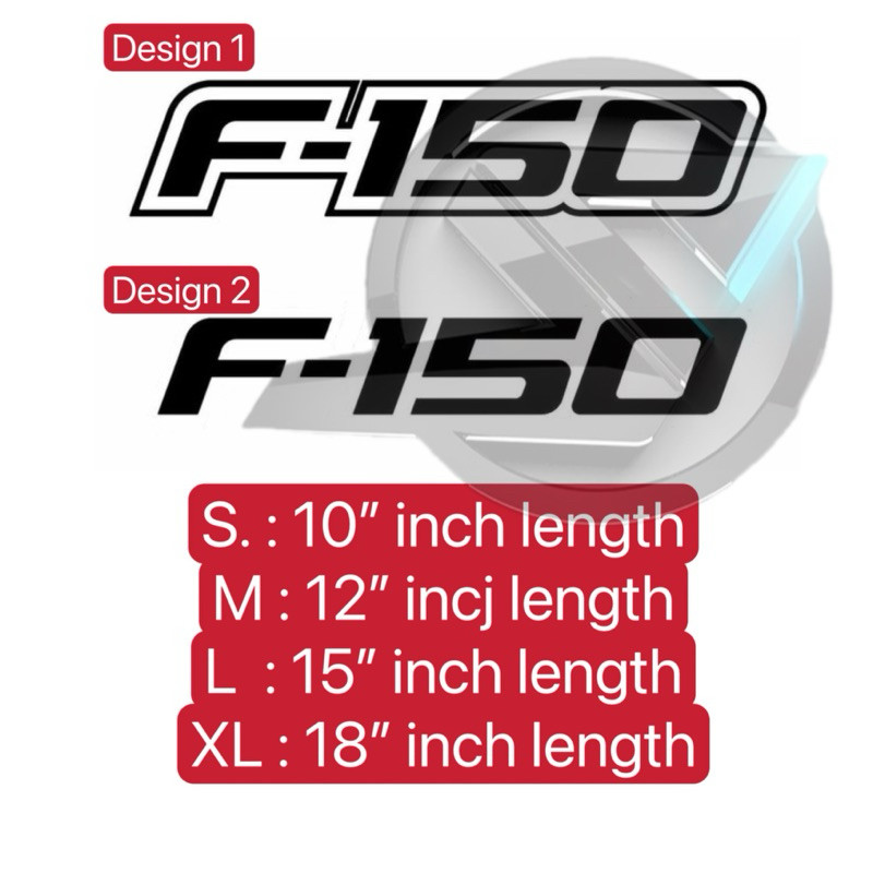 สติ๊กเกอร์ S1281 F-150