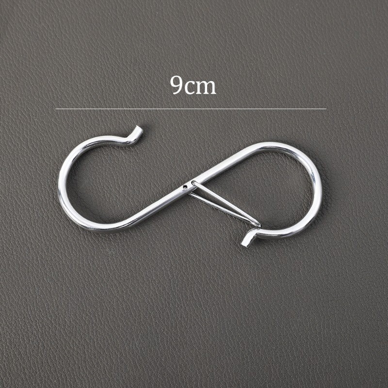 3/5/10/15 ชิ้น Multifuncional เสื้อผ้าพืชตะขอแขวน/Heavy Duty Metal Windproof S Hook ราคา ถูกที่สุด ดีลบีเคเค แกลเลอรีภาพที่ 9