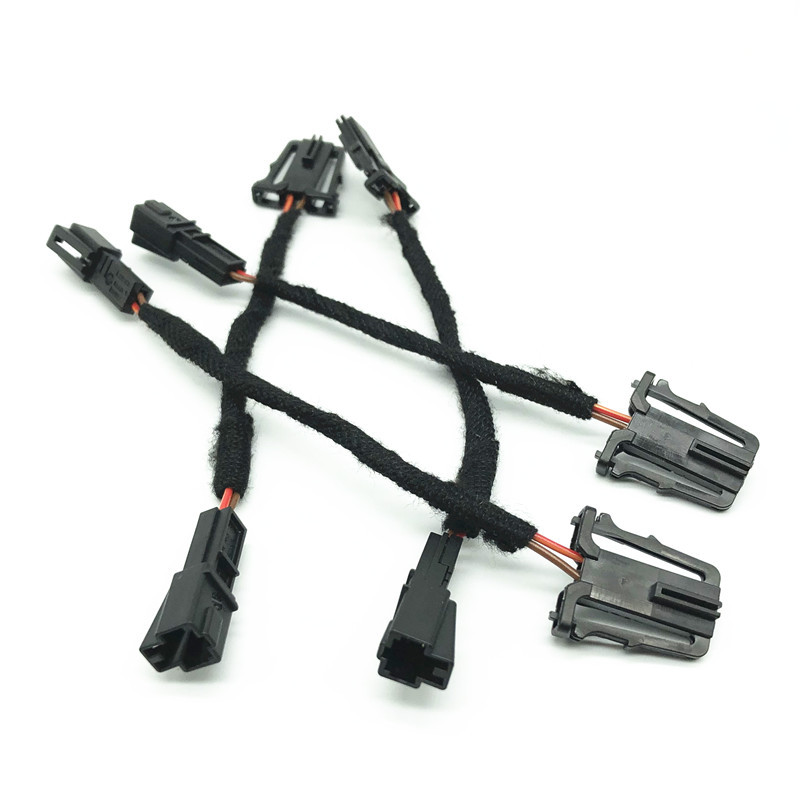 LED ประตูยินดีต้อนรับ footwell light/trunk light converter ปลั๊กอะแดปเตอร์สายไฟสําหรับ VW Passat B6 