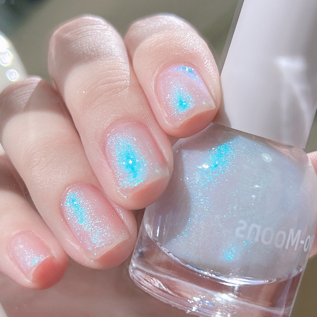 💖ในไทย💖Two-moons ของแท้ ยาทาเล็บสูตรพรีเมียม แบบลอกได้ สีทาเล็บกึ่งเจล ประกายมุก กลิตเตอร์ ขนาด10ml*1 ไม่ต้องอบ SLP6