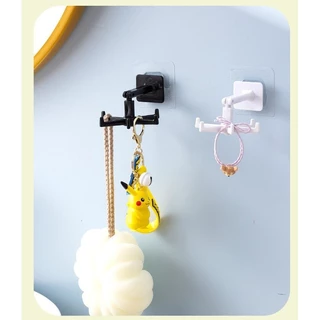 COZII พร้อมส่ง/ที่แขวนของในห้องครัว มี 6ตะขอ ที่แขวนตะหลิว ทัพพี กระบวย ตะขอติดเพดาน หมุนได้ 360 องศา ยืดได้