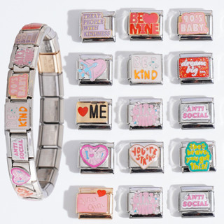 สร้อยข้อมือสแตนเลสอิตาเลี่ยน ยืดหยุ่น DIYRetention อุปกรณ์เส…