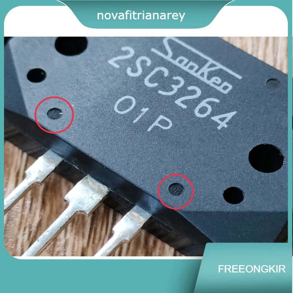 Sanken 2SA1295 2SC3264 ระดับบนเดิม