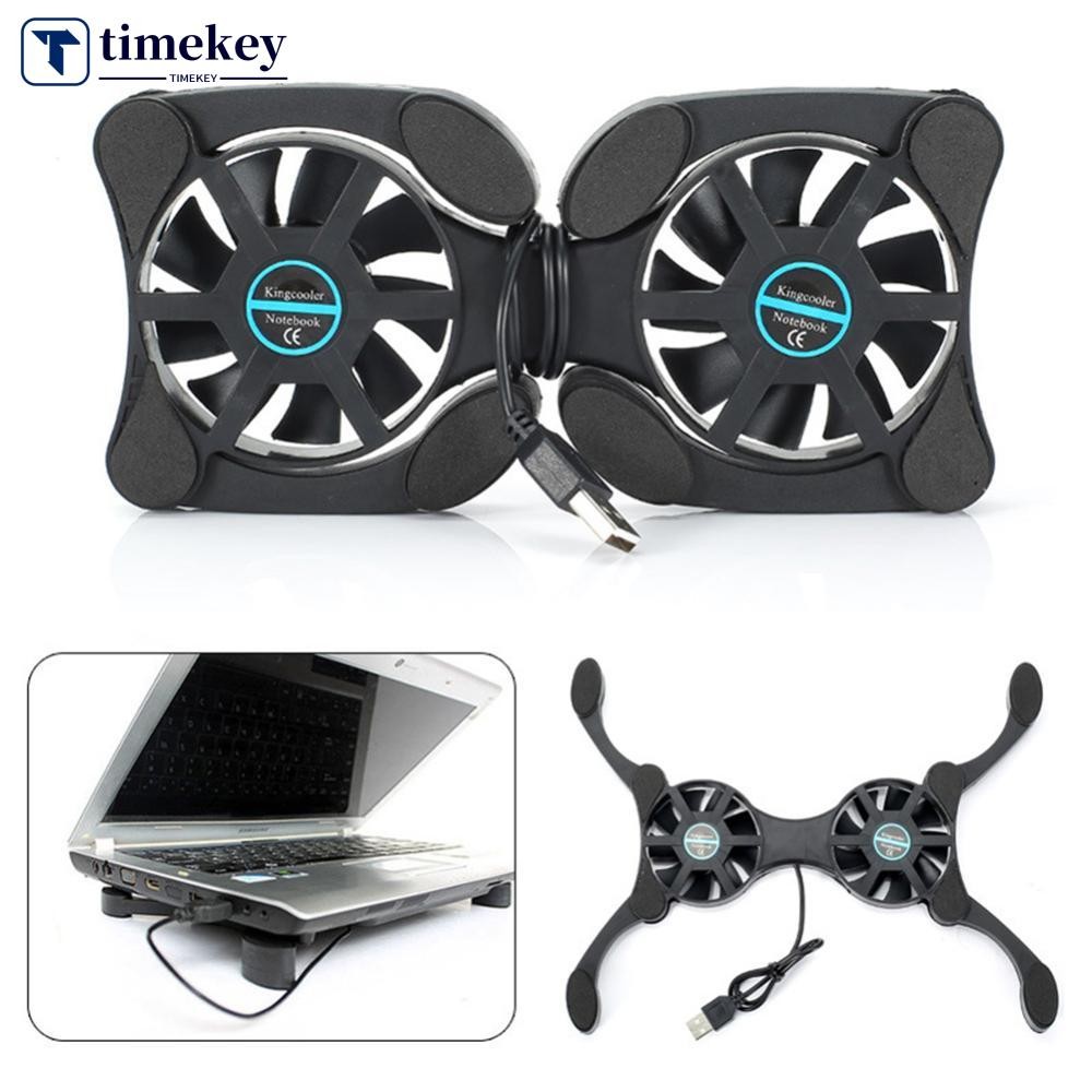 TME USB Mini Laptop Fan Stand Notebook Folding Fan Cooler Notebook Cooling Pad หม้อน้ํา Cooler Maste