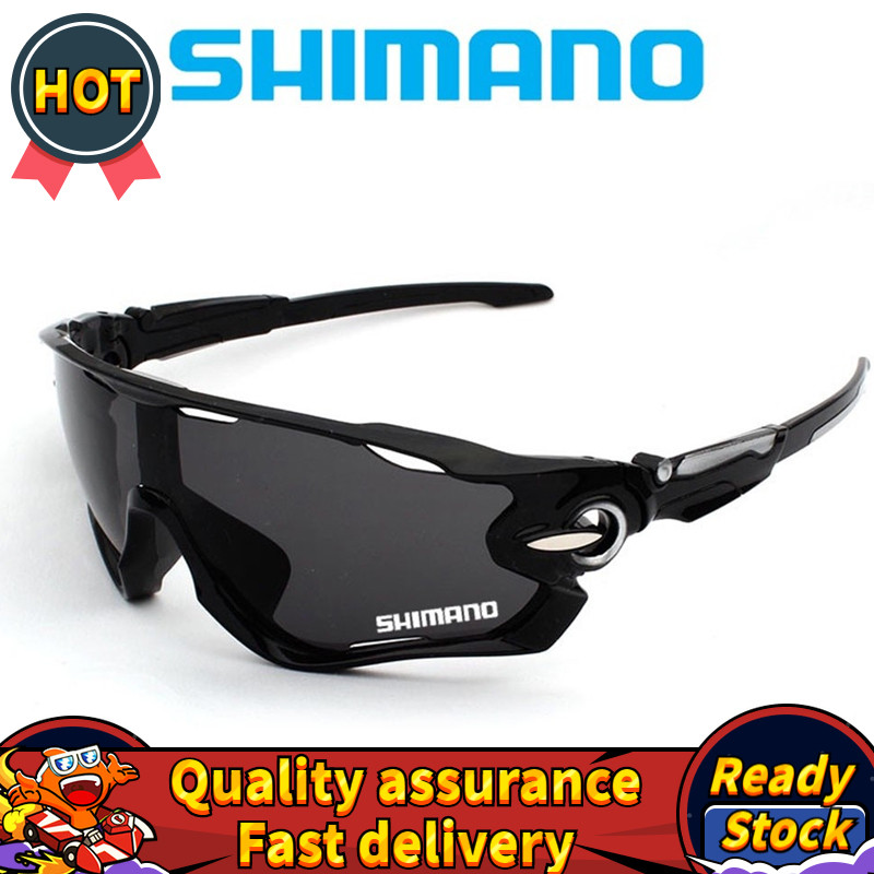 Shimano แว่นกันแดด PC lens สำหรับการขี่จักรยาน MTB และกิจกรรมกลางแจ้ง เช่น การตกปลา