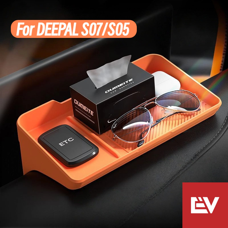 สําหรับ DEEPAL S07/S05 Center Console Organizer - กล่องเก็บของหน้าจอด้านหลัง