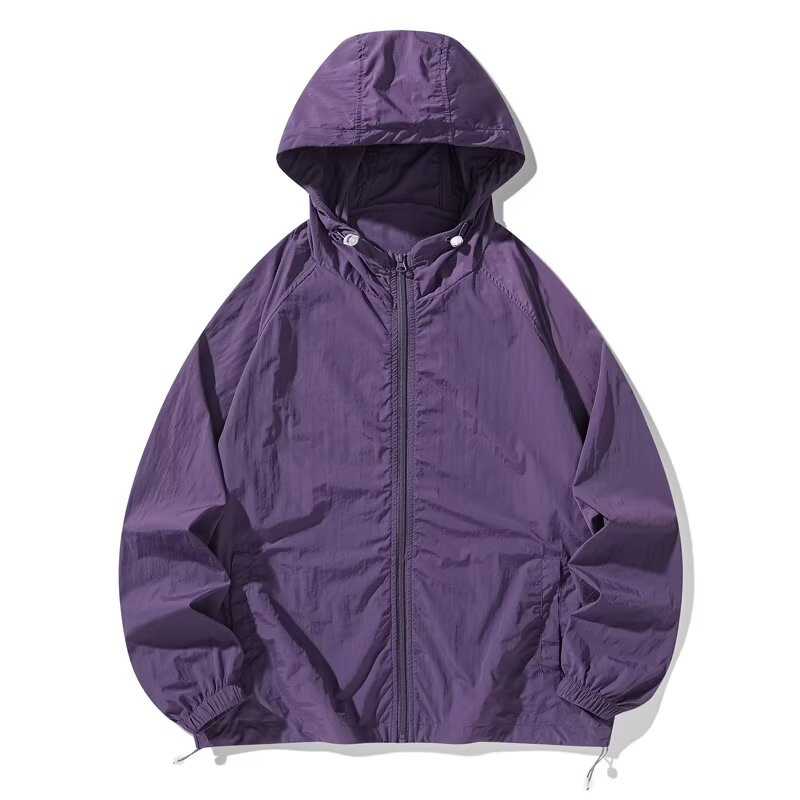 EERSHENSHI เสื้อแขนยาวป้องกันแสงแดด สำหรับผู้ชาย material breathable hood เหมาะสำหรับการใช้งานในฤดูร้อนและOutdoor