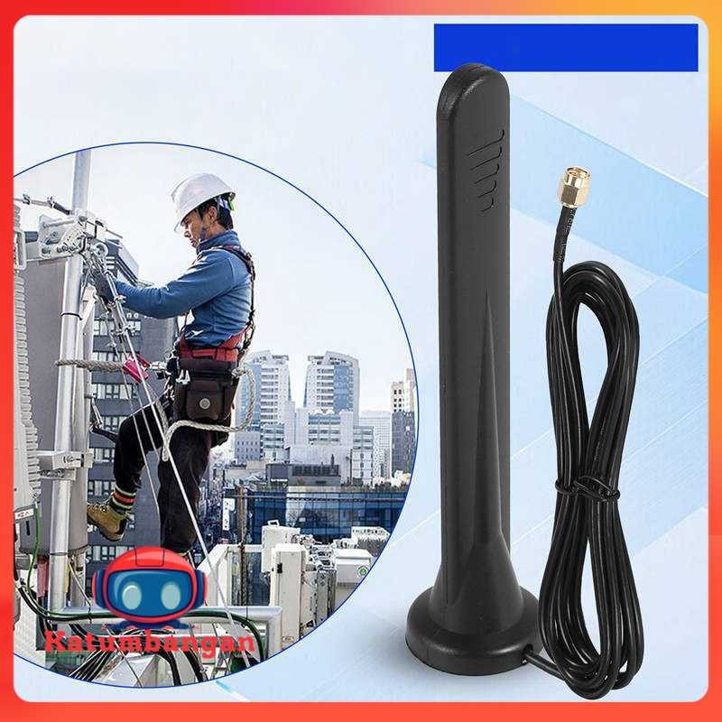 GOXIS Outdoor Waterproof Magnetic 5G SMA Male 15dBi WiFi Router Antenna - GS-15