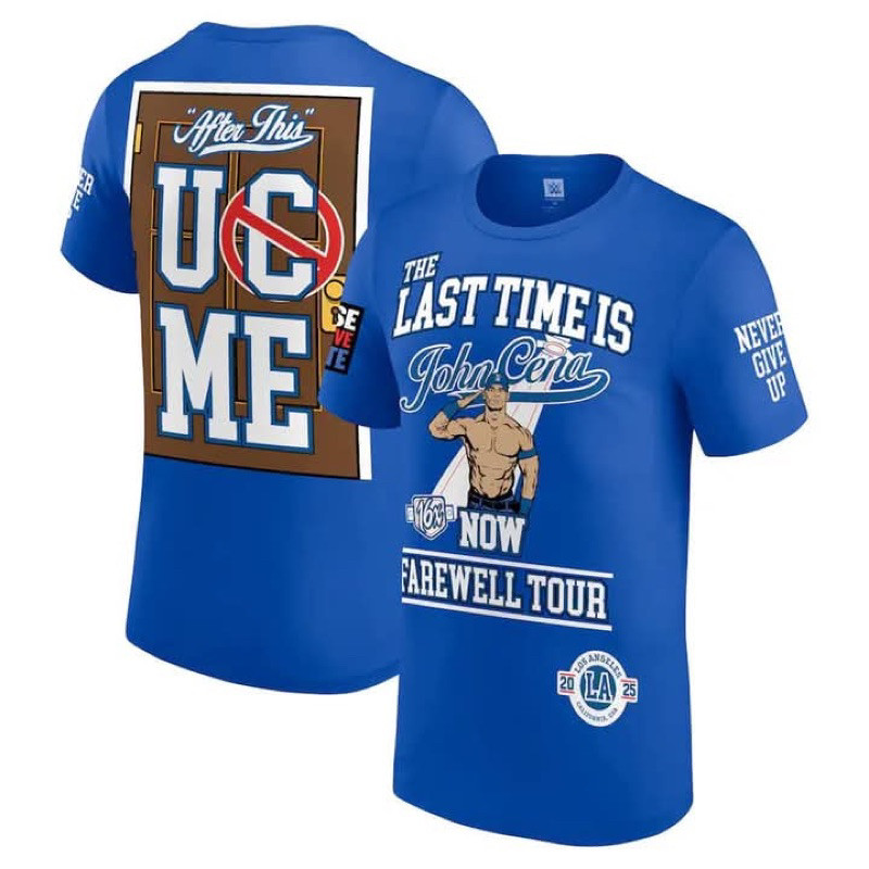 เสื้อยืด WWE John Cena Farewell Tour