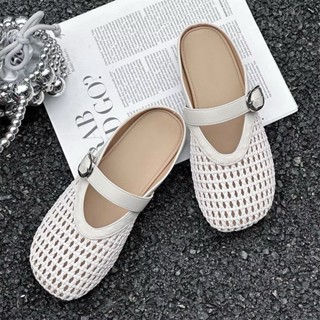 TripleX รองเท้าคัชชูผู้หญิง รองเท้าลำลอง รองเท้าสลิปออน ทรงแ…