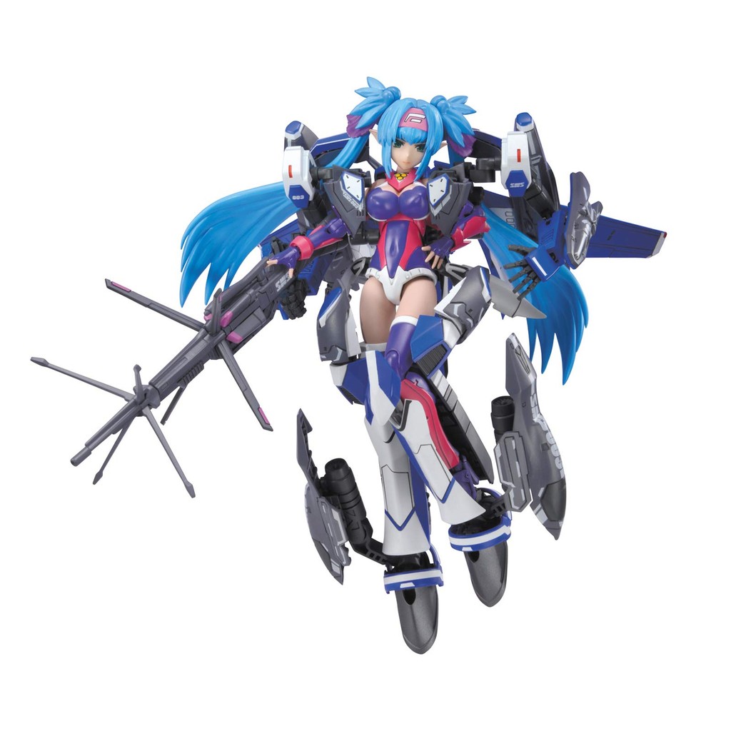 AOSHIMA VFG Macross Frontier VF-25G Super Messiah Klan Klan 155mm Pre-painted Plastic Model MC-07