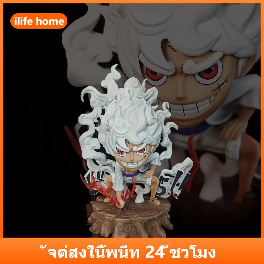 💥จัดส่งจากประเทศไทย💥16 ซม.One Piece Luffy Gear 5 Sun God Nika Q Action Figure อะนิเมะรูป COD สต็อกคอสเพลย์ Action Figure ตุ๊กตาของเล่นสําหรับของขวัญเด็กคอลเลกชันเครื่องประดับรถ