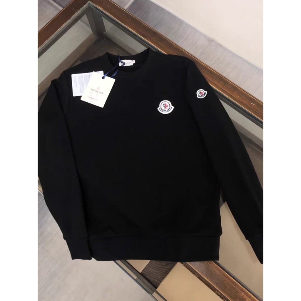 M * er คอกลมแบรนด์ทันสมัย sweater, ฤดูใบไม้ผลิและฤดูใบไม้ร่วง loose เสื้อยืด, บวกขนาดแขนยาว, เสื้อผ้าผู้ชายใหม่, ป้ายคอ + แท็กแขวน